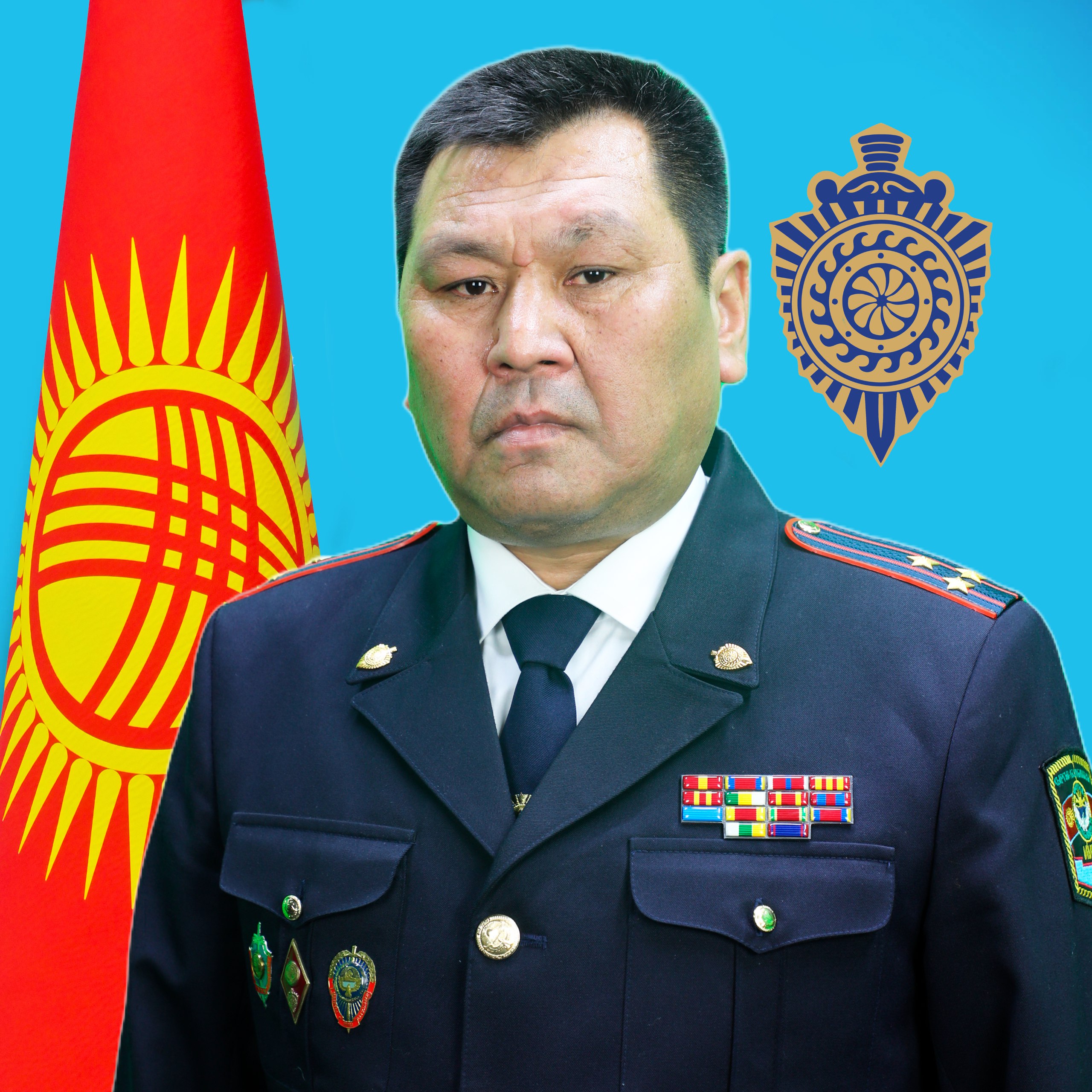 Тергөө кызматы башчы милициянын полковниги Насиров Мирланбек Мухаметураимович