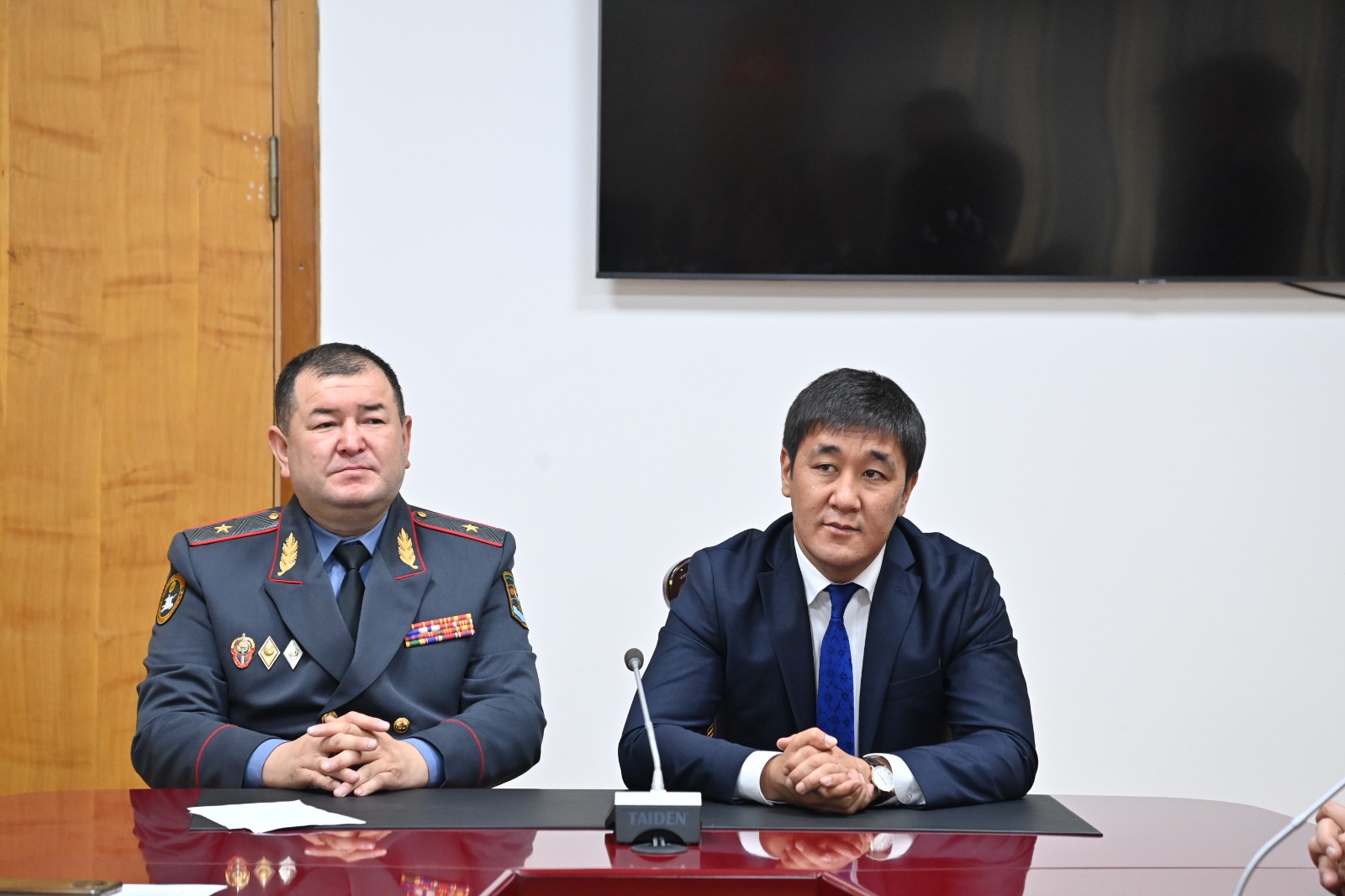 Коллектив Пресс-службы МВД КР отметил профессиональный праздник