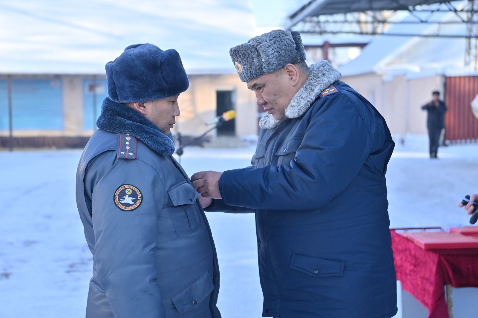 В Полку ведомственной милиции отметили 58-летие Службы охраны МВД