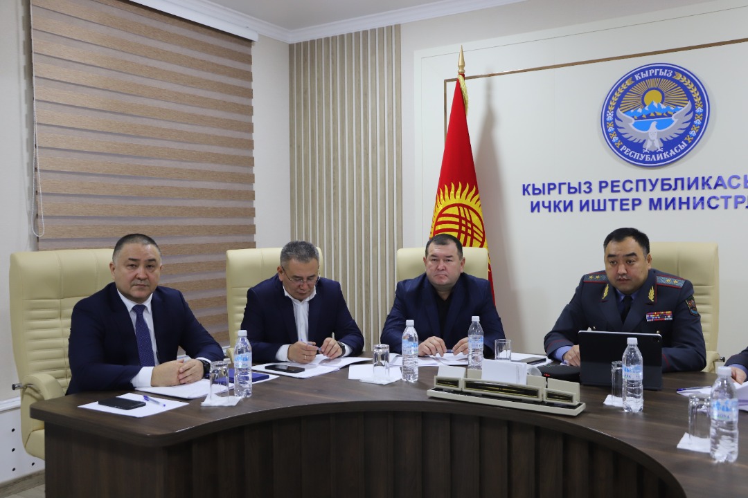 Улан Ниязбеков: ИИОнун ишмердүүлүгүн санариптештирүү аркылуу жарандарыбыздын коопсуз жашоосуна шарт түзүүдөбүз