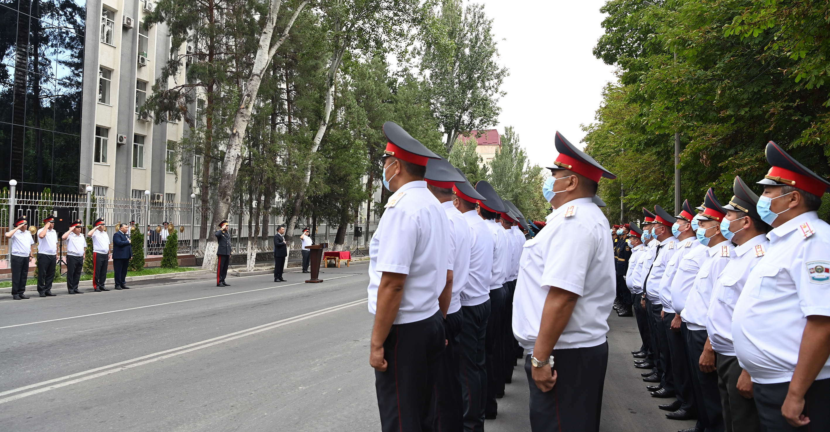 Бишкекте ИИМ Ички аскерлеринин 80 жылдыгы белгиленүүдө