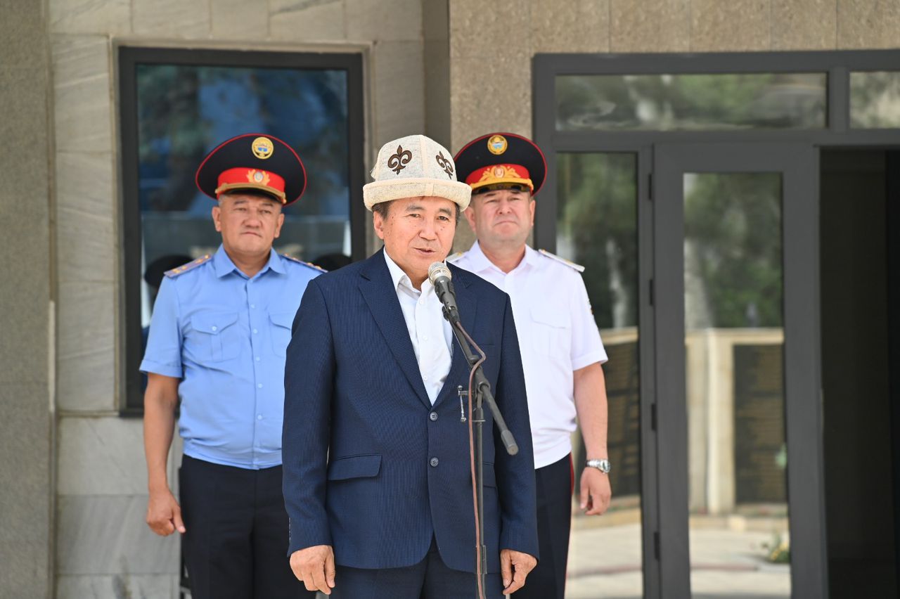 Ички иштер органдарында кызмат өтөө учурунда баатырларча курман болгон кызматкерлер эскерилди