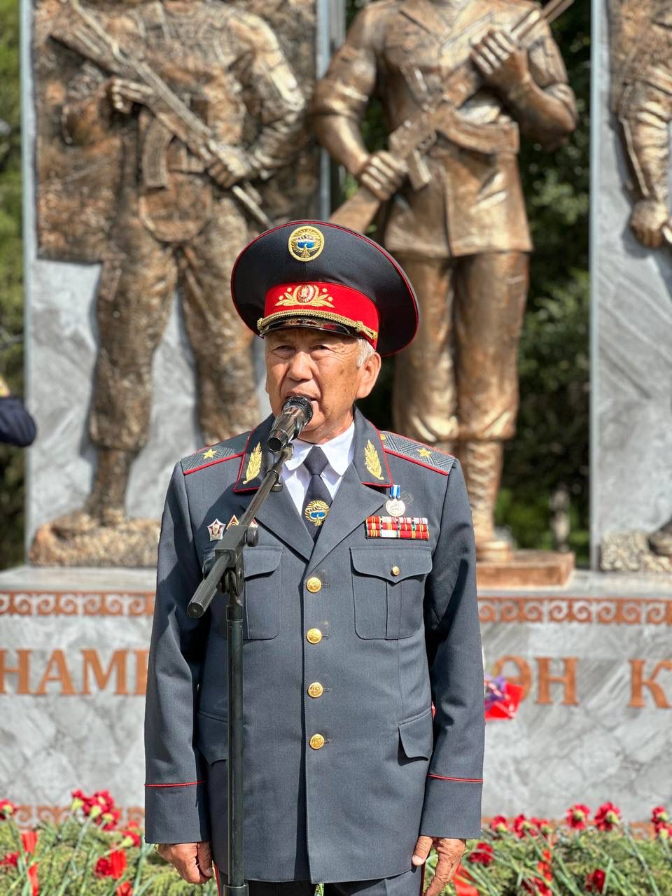 Состоялось торжественное мероприятие, посвященное Дню Внутренних войск МВД КР