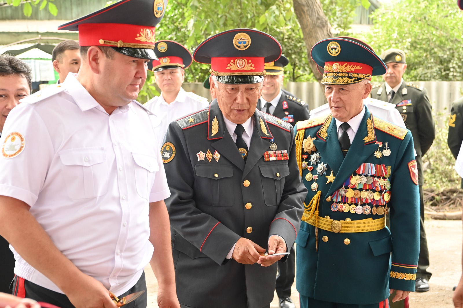 Состоялось торжественное мероприятие, посвященное Дню Внутренних войск МВД КР