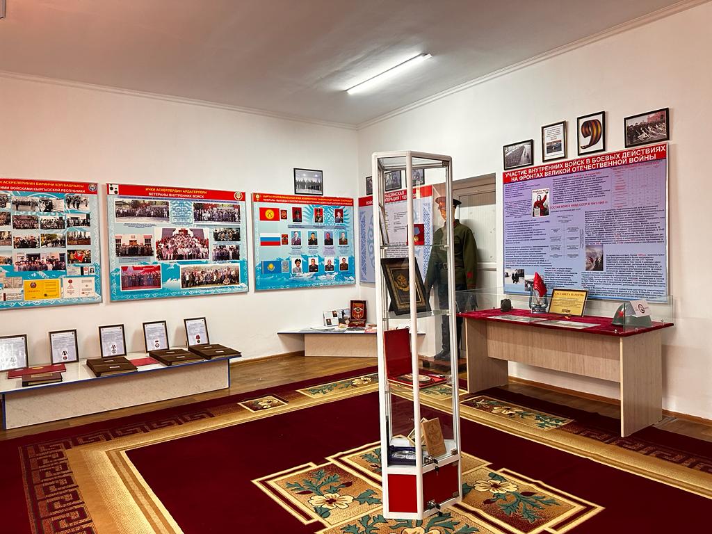 Состоялось торжественное мероприятие, посвященное Дню Внутренних войск МВД КР