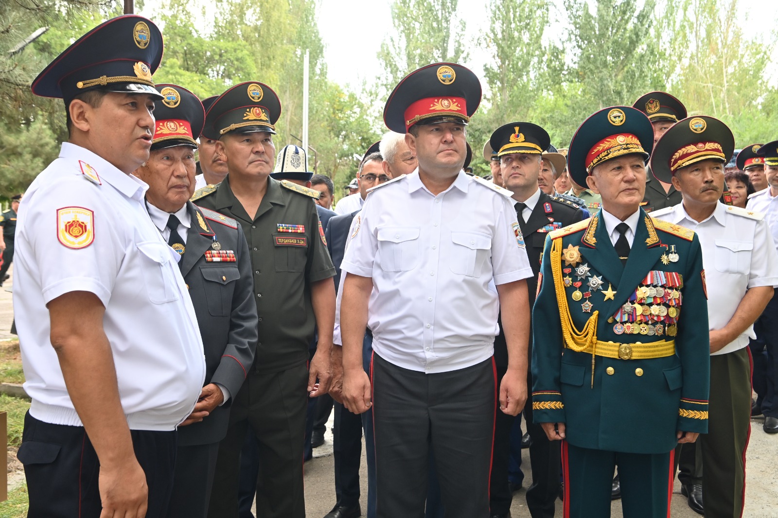 Состоялось торжественное мероприятие, посвященное Дню Внутренних войск МВД КР