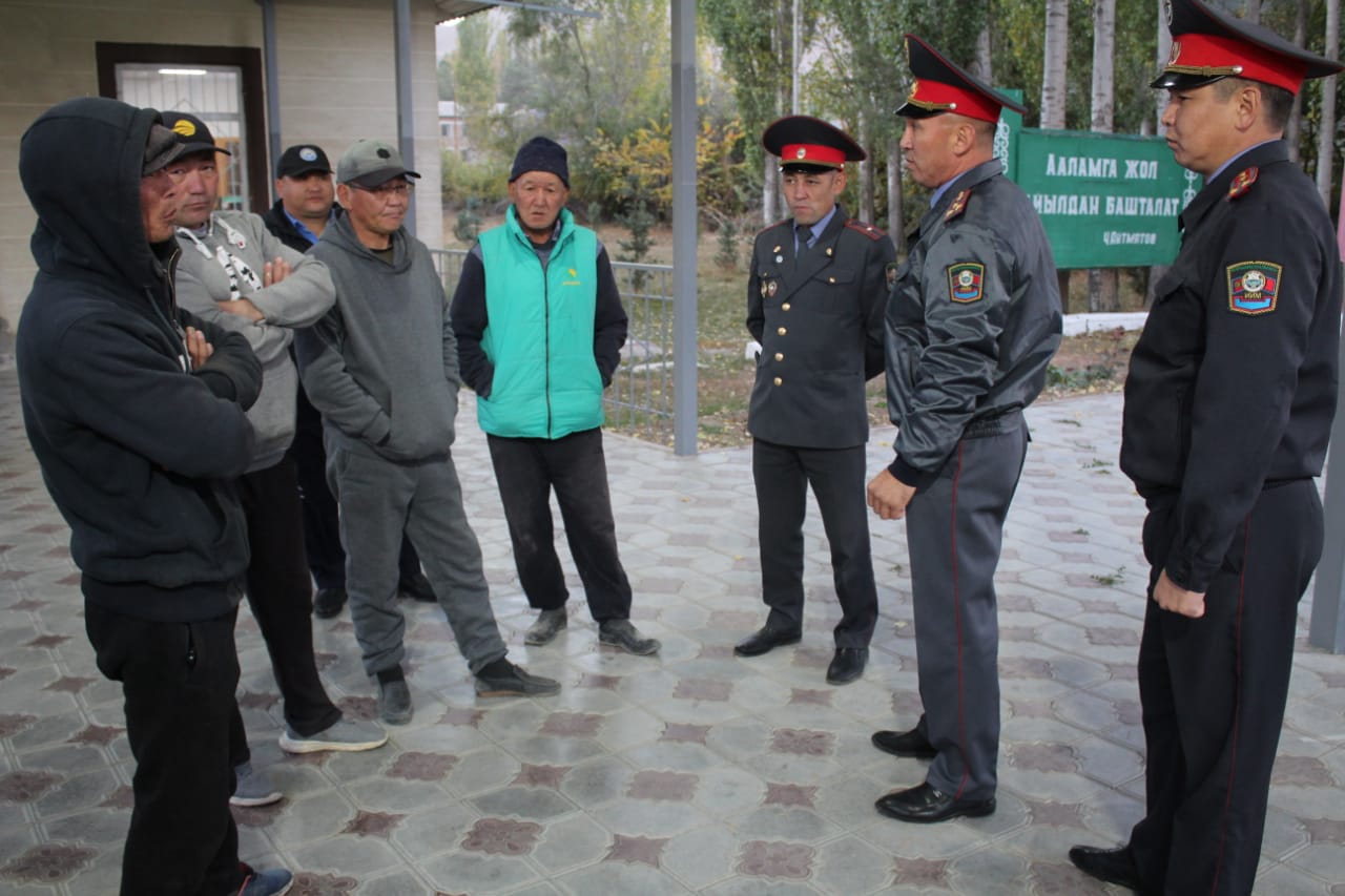 Мал айдоо иштери Талас РИИБдин көзөмөлүндө