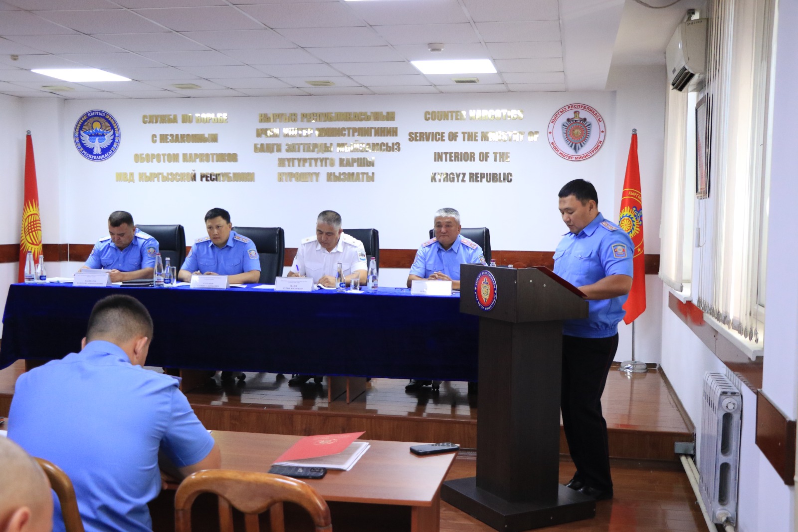 В Службе по борьбе с незаконным оборотом наркотиков МВД КР подвели итоги 6 месяцев 2024 года