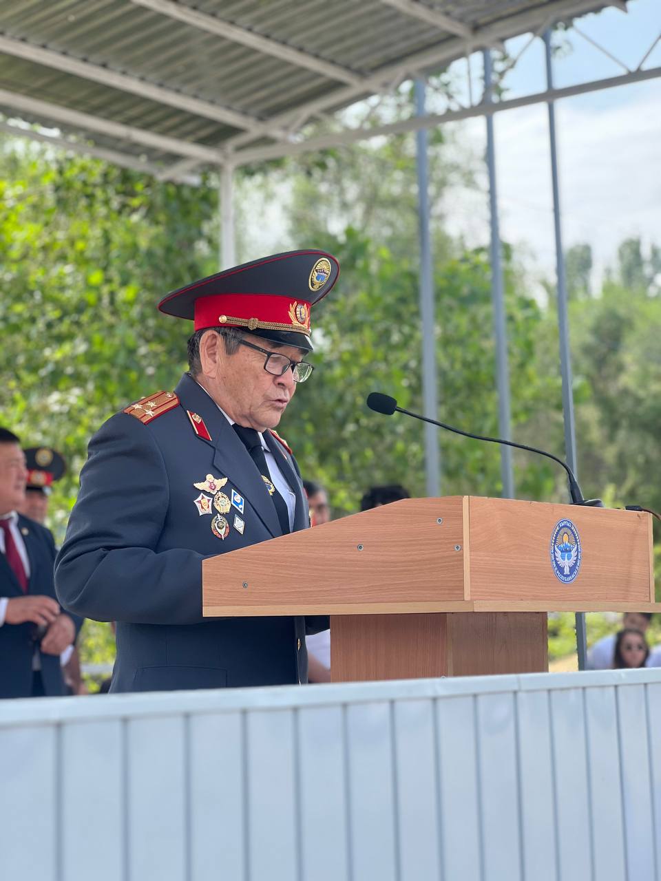 Состоялся торжественный выпуск курсантов Академии МВД Кыргызской Республики.