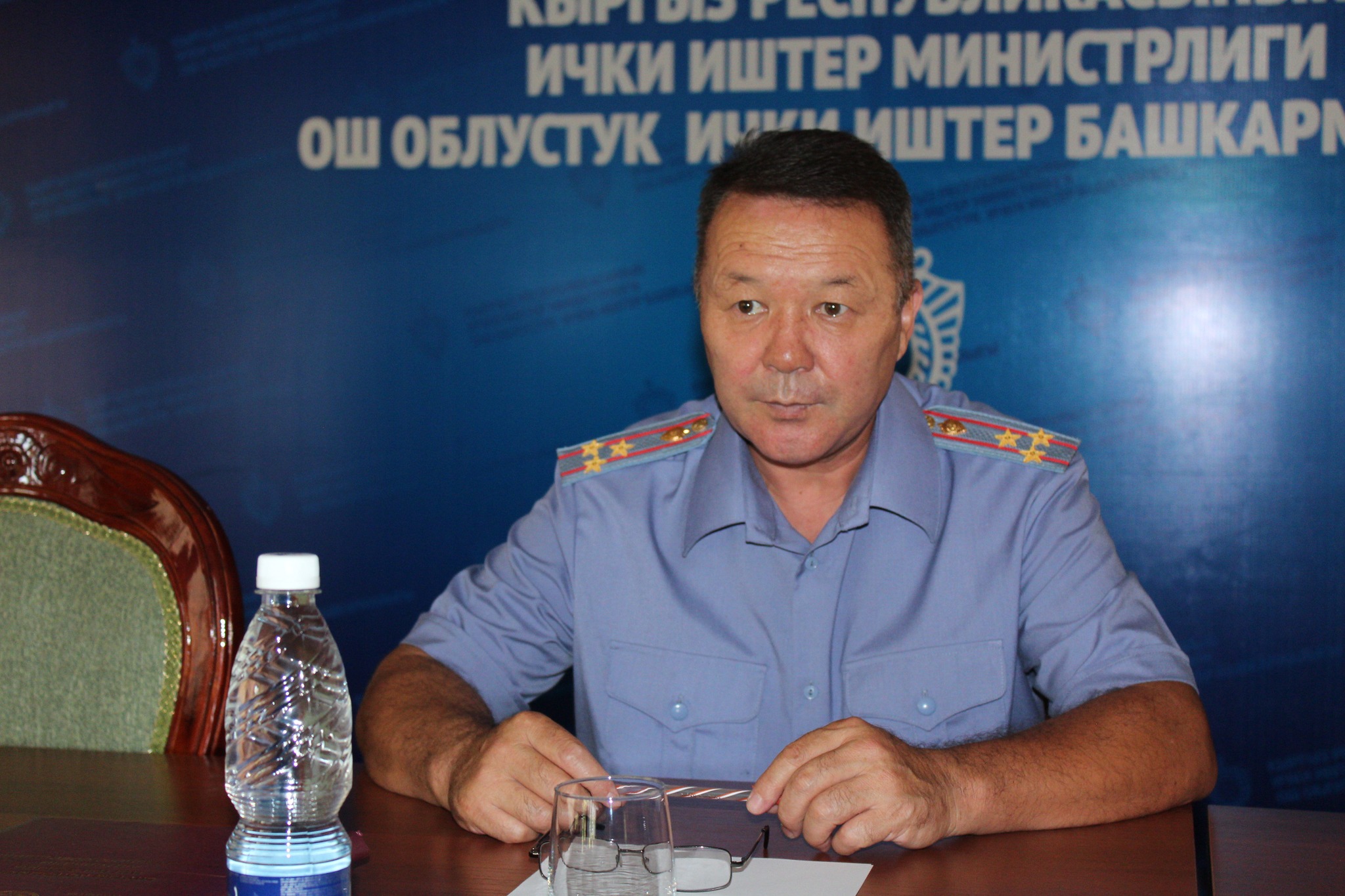 Ош облустук милициясы 6 ай аралыгындагы ишмердүүлүгүнүн жыйынтыгын чыгарды