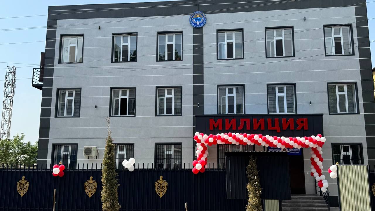 Өзгөн шаардык милиция бөлүмчөсүнүн заманбап жаңы имараты ачылды