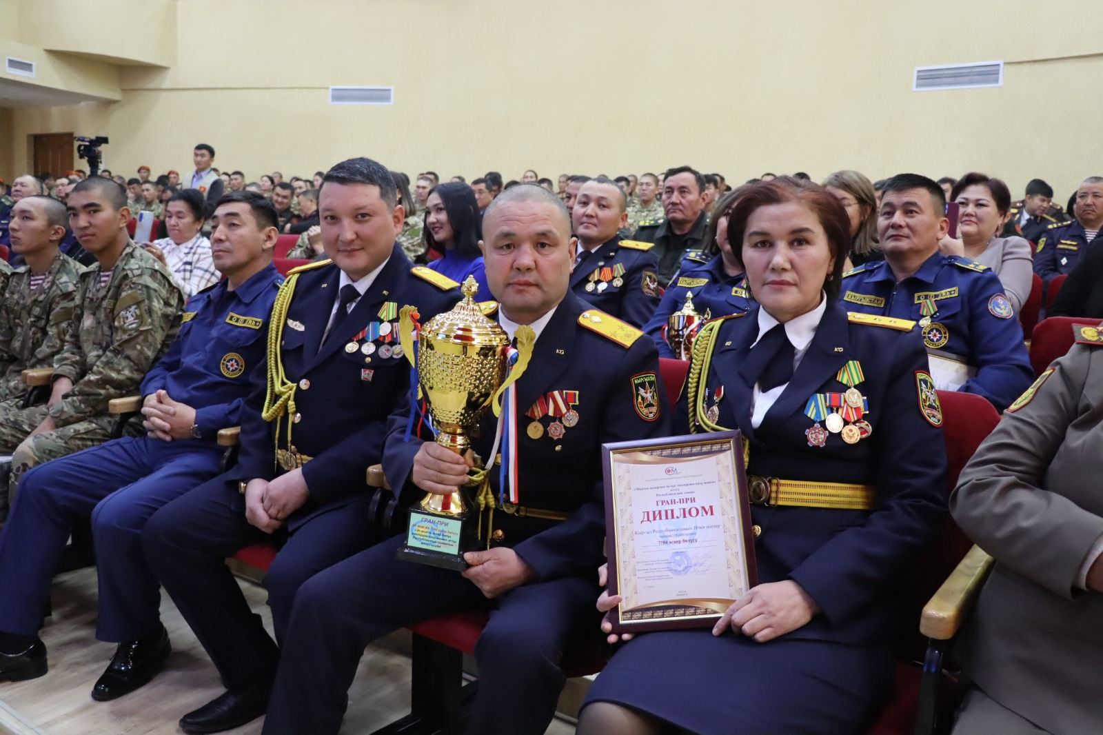 Войсковая часть 7704 Внутренних войск МВД Кыргызской Республики завоевала  ГРАН-ПРИ в конкурсе “Лучшая воинская часть глазами солдатских матерей