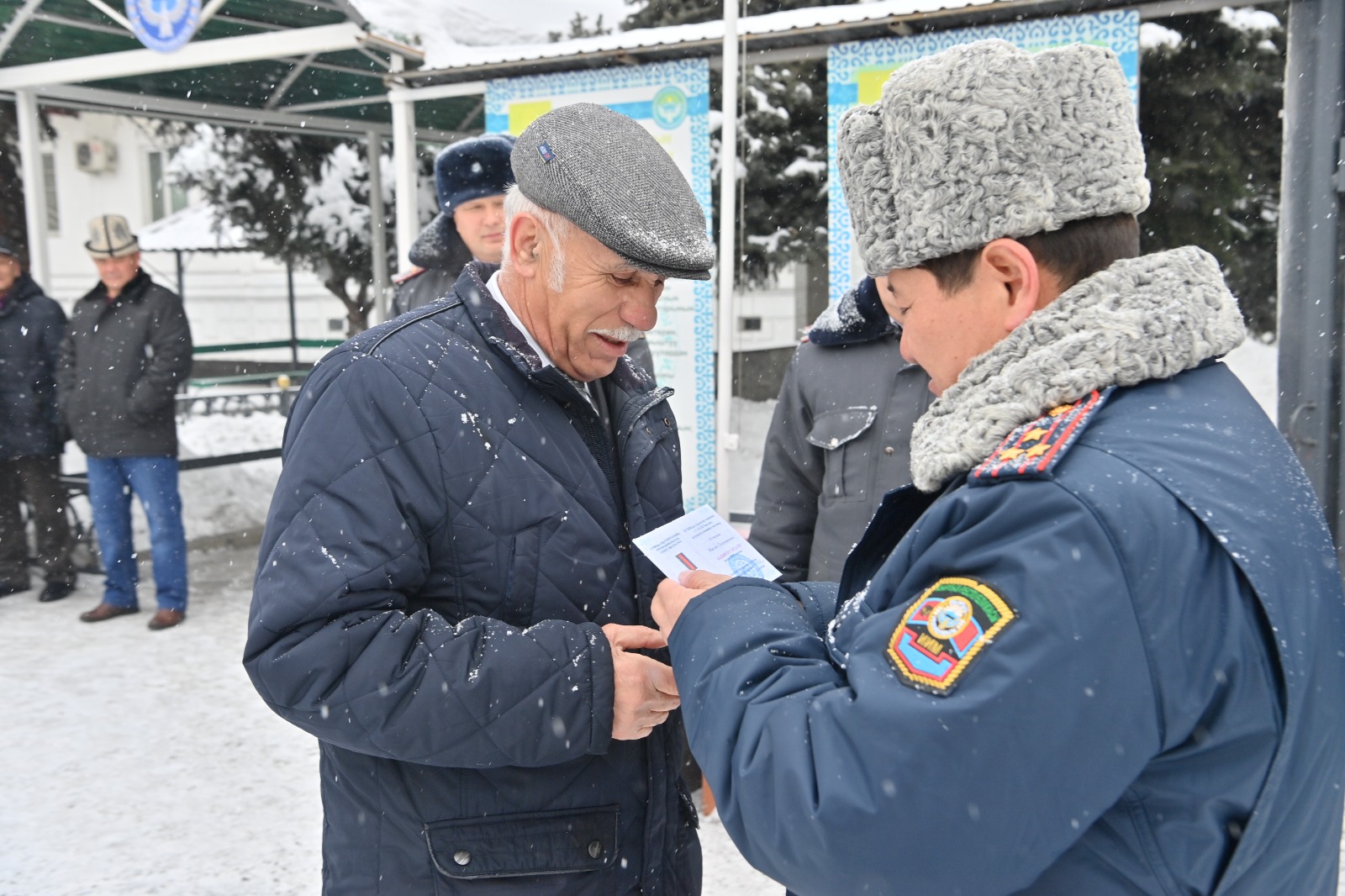 В отделе охраны Ленинского района отметил 58-летие образования Службы охраны МВД