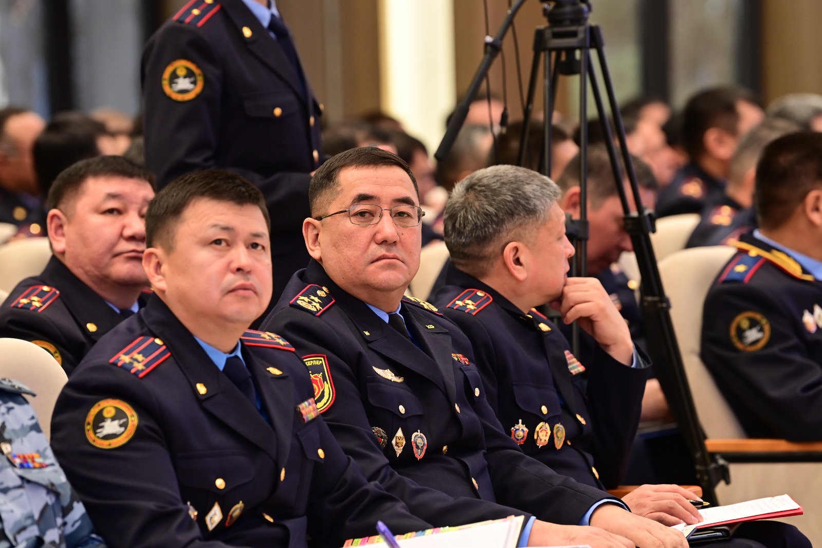 В МВД Кыргызской Республики проходит коллегиальное заседание по итогам 2024 года