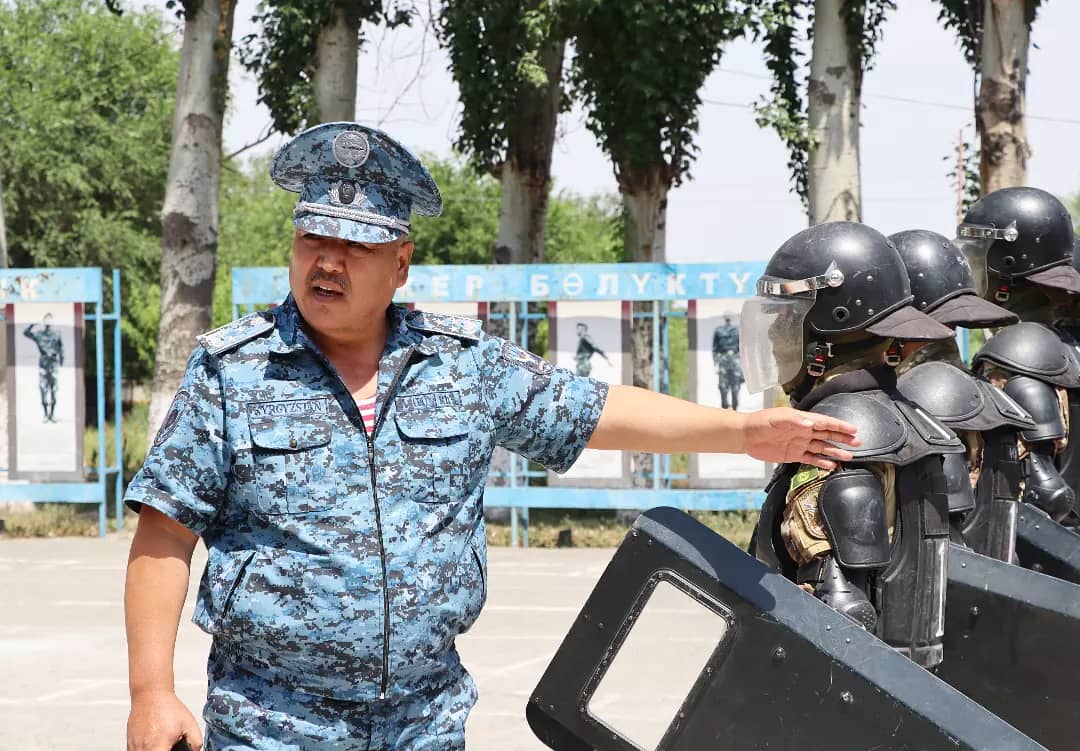 Во Внутренних войсках МВД Кыргызской Республики проведены учебно-методические сборы с командирами рот войсковых частей юго-западного и северо-восточного региона