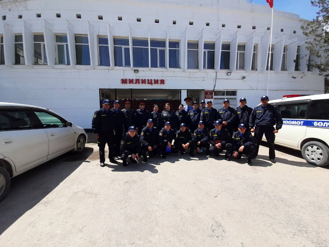 Таластагы жаш өспүрүмдөр менен иштөө боюнча инспекторлор бир катар окутуулардан өттү