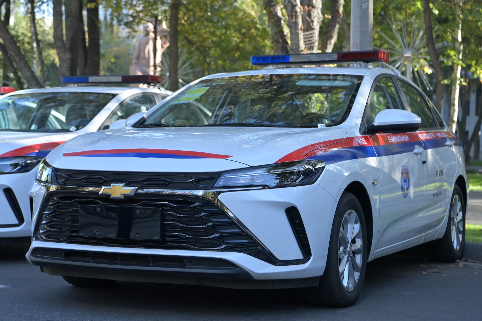 МВД получило 25 новых автомобилей для региональных подразделений