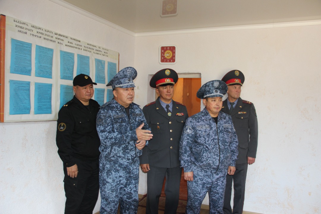 ИИМ: Октябрь Урмамбетовдун Нарын облусундагы иш сапары жыйынтыкталды
