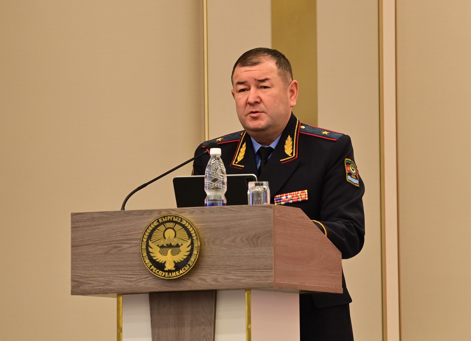 В МВД Кыргызской Республики проходит коллегиальное заседание по итогам 2024 года