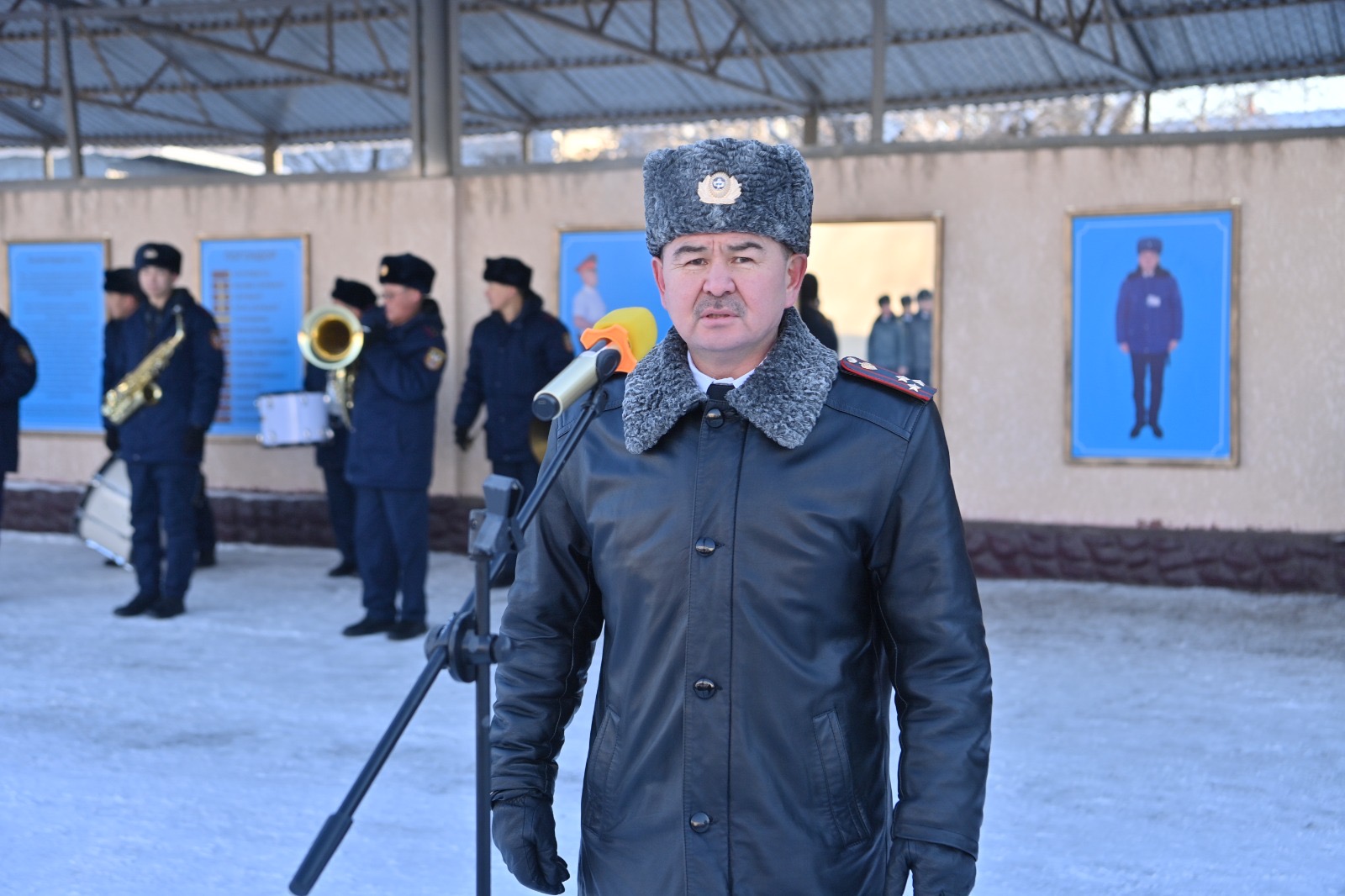 В Полку ведомственной милиции отметили 58-летие Службы охраны МВД