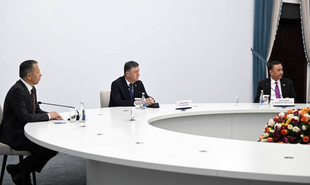 Президент Садыр Жапаров Түрк мамлекеттер уюмунун ички иштер министрлерин кабыл алды