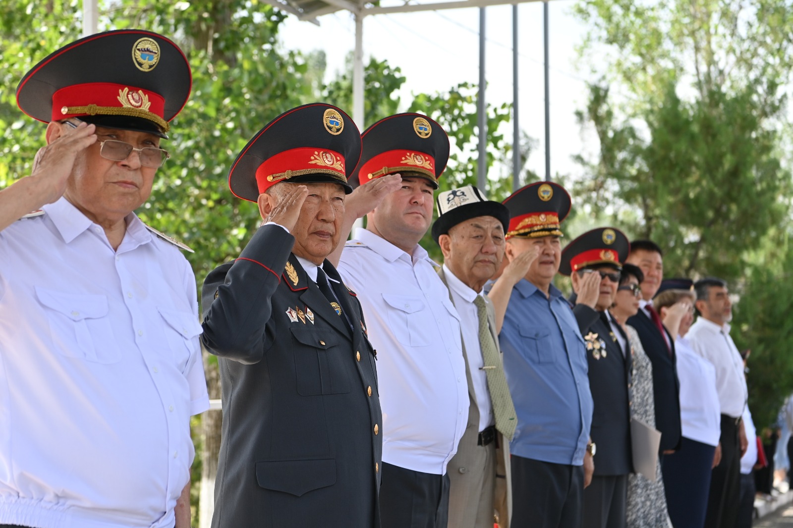 Состоялся торжественный выпуск курсантов Академии МВД Кыргызской Республики.