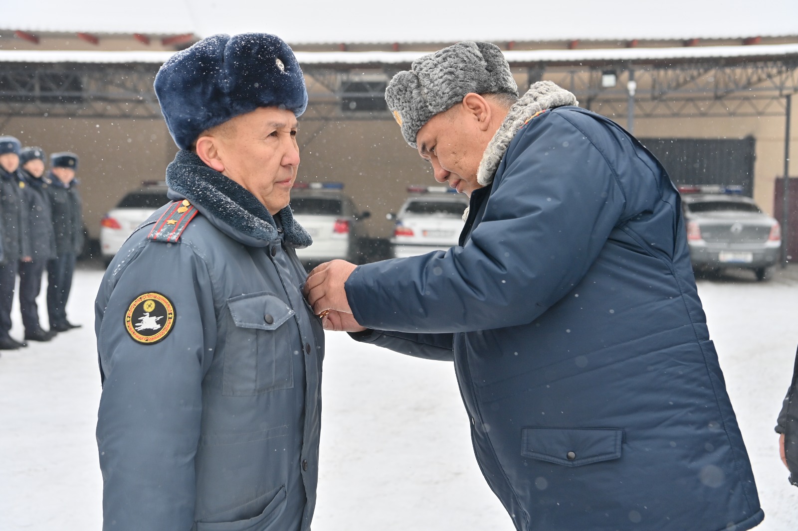 В отделе охраны Ленинского района отметил 58-летие образования Службы охраны  МВД