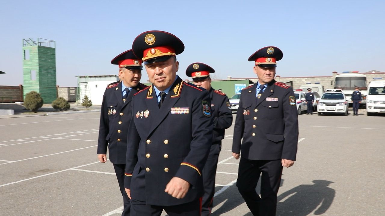 ИИМ: Баткенде Нооруз майрамына карата гарнизондук саптык кароо болуп өттү