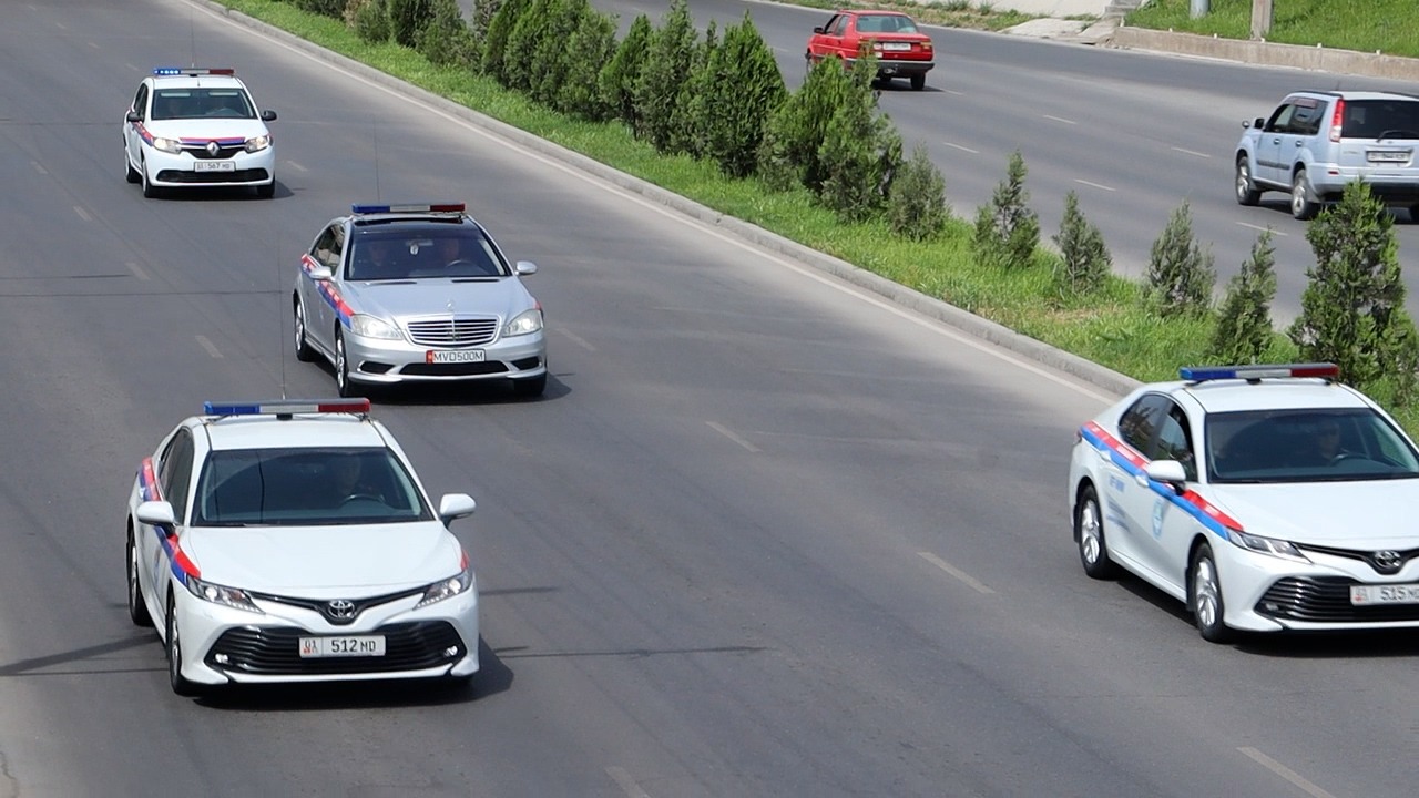 12-13 октября 2023 года в Бишкеке и Чуйской области вводится временное ограничение движения транспорта