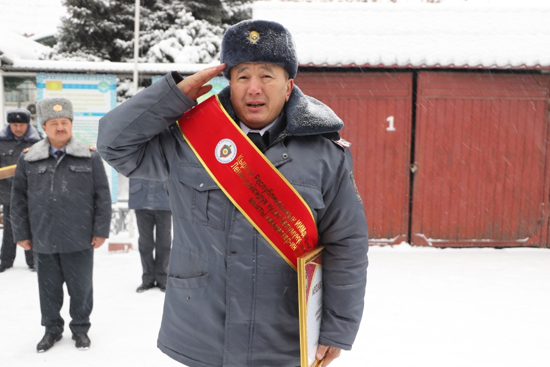 Ленин райондук күзөт бөлүмүнүн “Кесиби боюнча мыкты” сынагы жыйынтыкталды