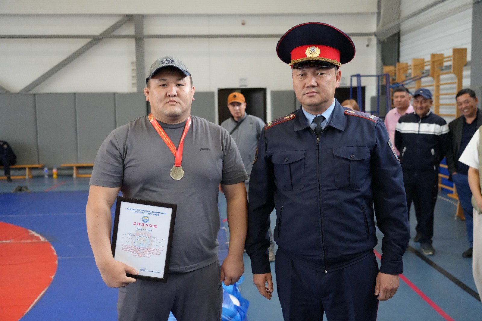 В Аламудунском районе прошел турнир в честь памяти старшего лейтенанта милиции Мелиса Кылычбекова, погибшего при исполнении служебных обязанностей