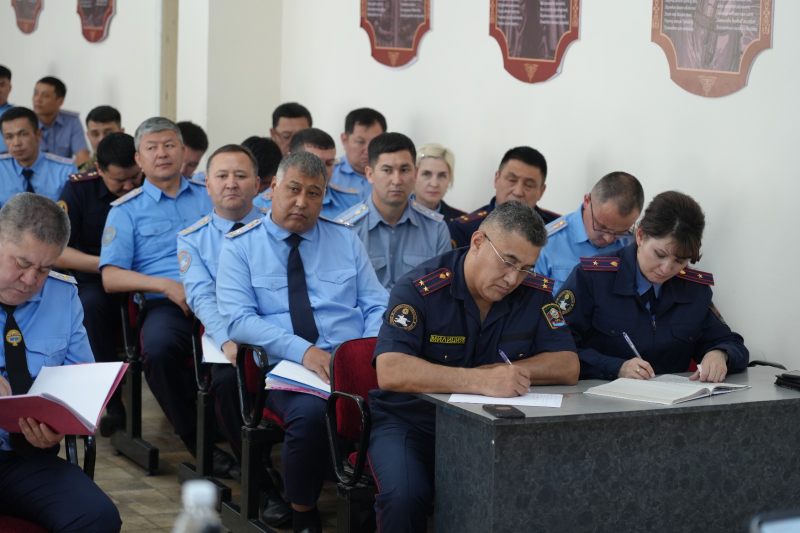 В ГУВД Чуйской области подвели итоги оперативно-служебной деятельности за 4 месяца 2024 года