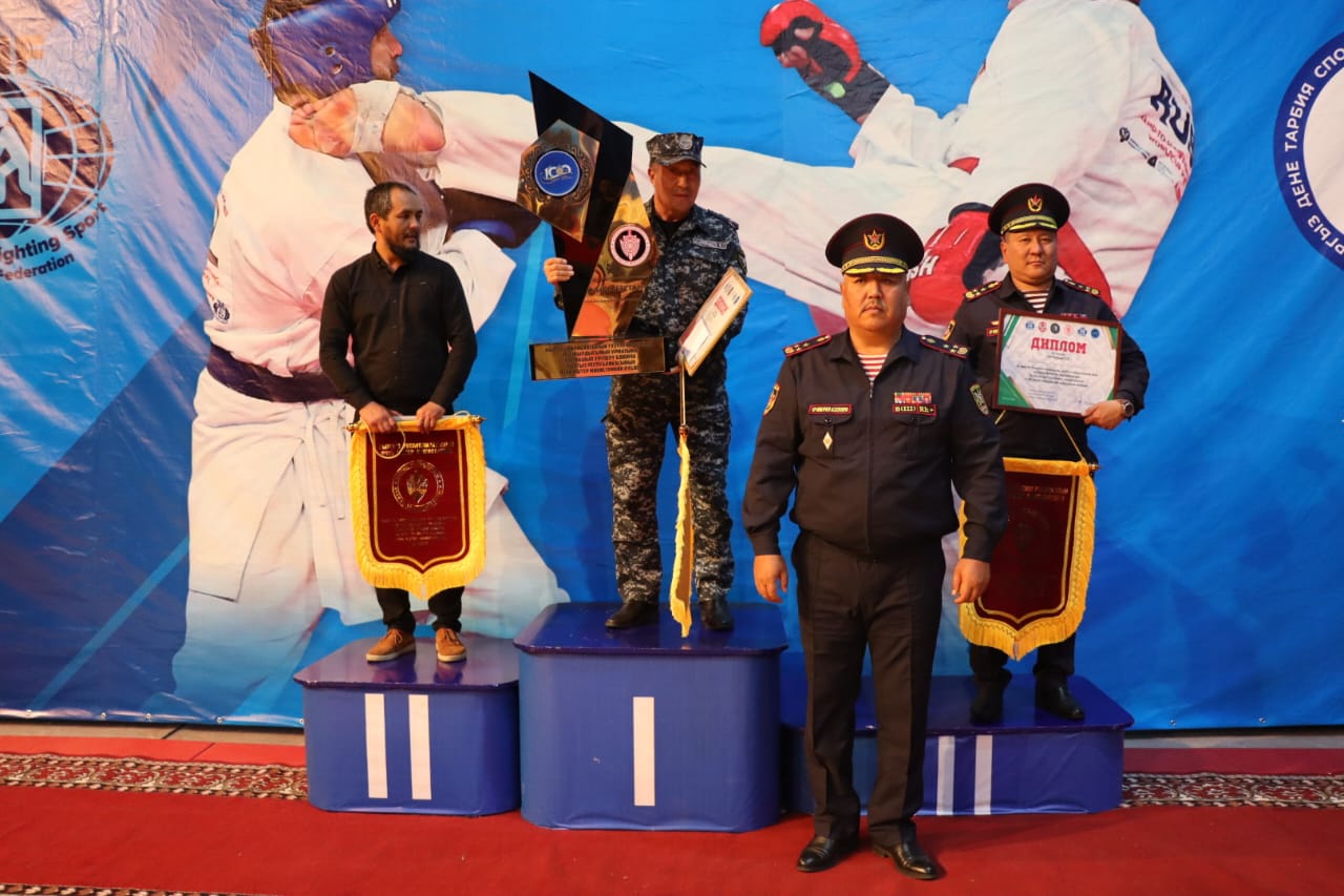 Состоялось награждение победителей Кубка министра внутренних дел по рукопашному бою