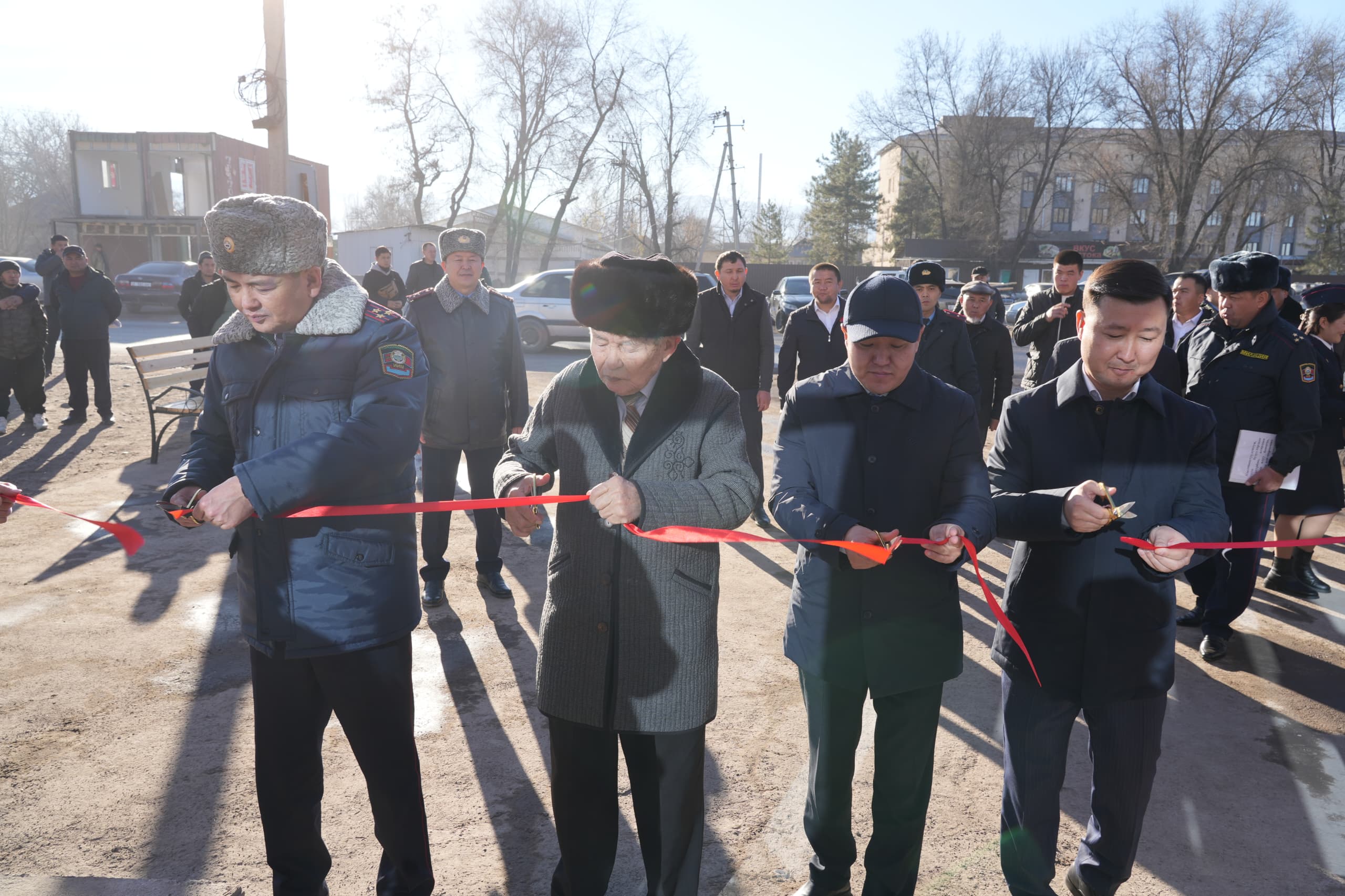 В ОВД Жайылского района состоялась торжественная церемония открытия нового здания