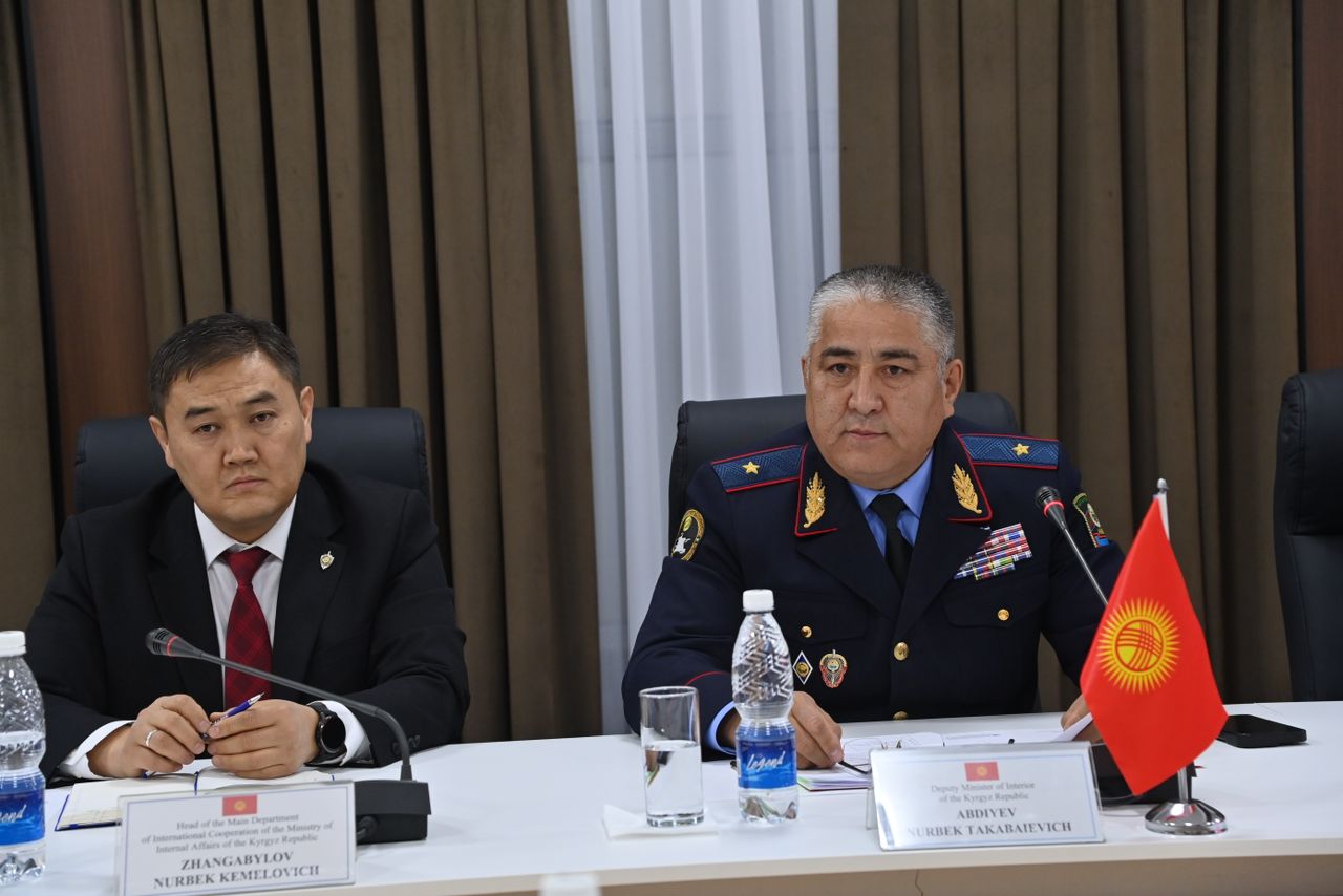 Состоялась встреча заместителя министра внутренних дел Кыргызстана с послом США