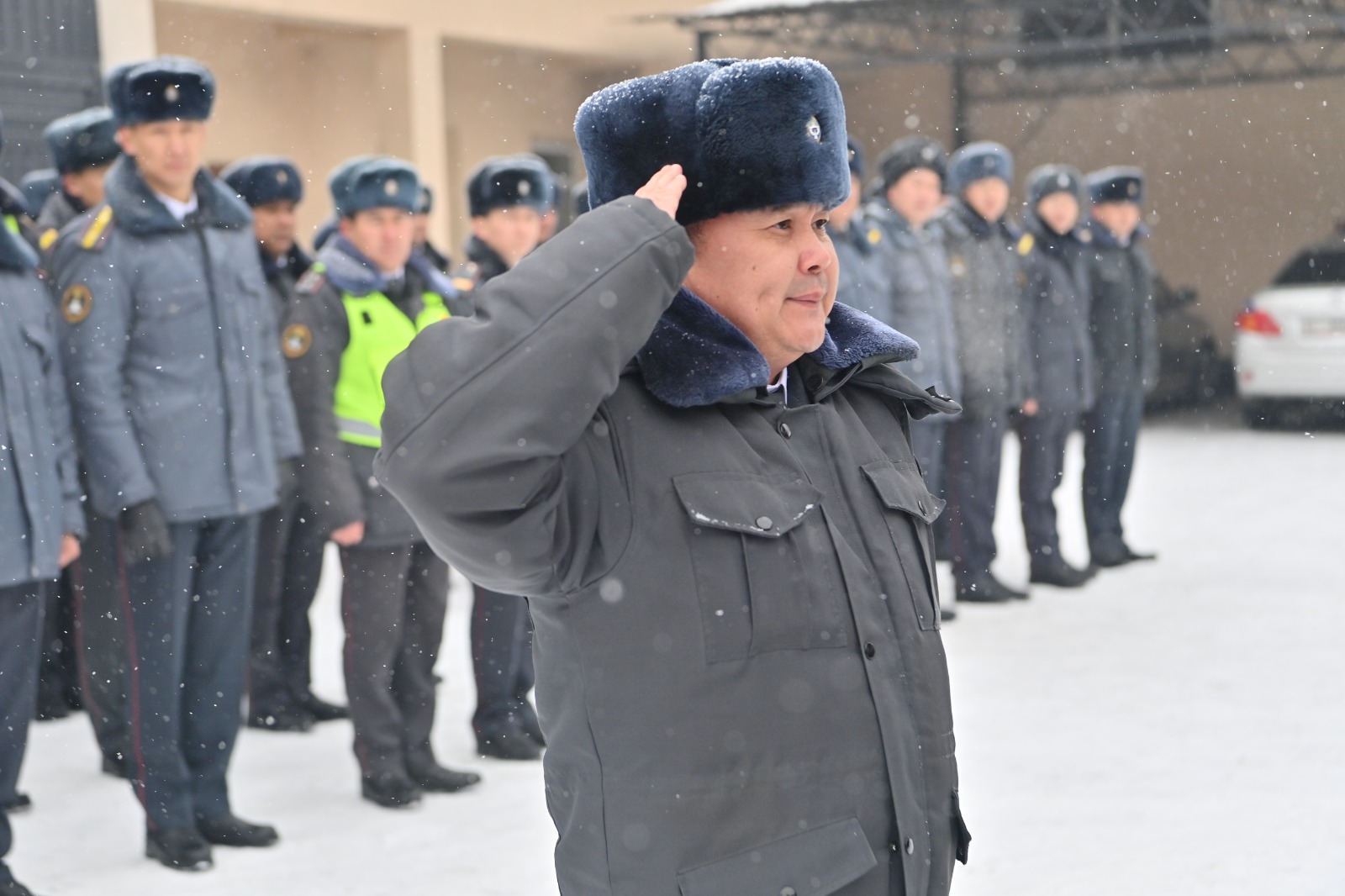 В отделе охраны Ленинского района отметил 58-летие образования Службы охраны  МВД