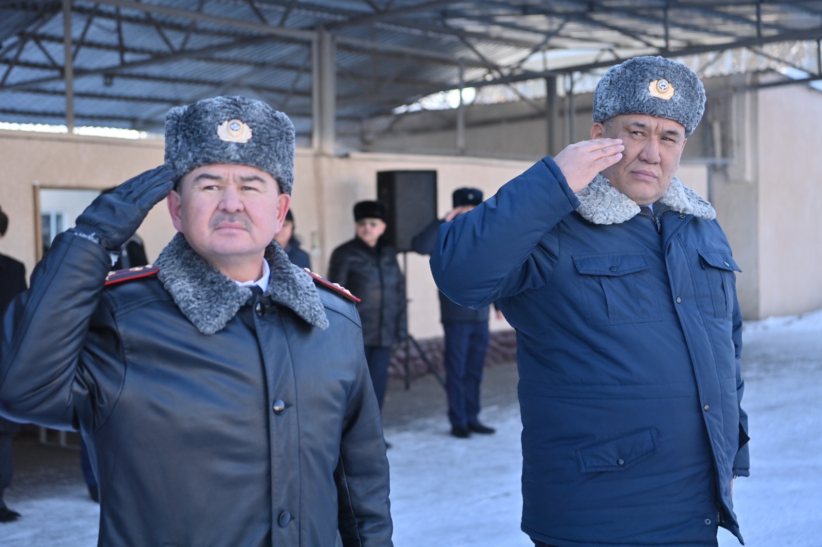 В Полку ведомственной милиции отметили 58-летие Службы охраны МВД