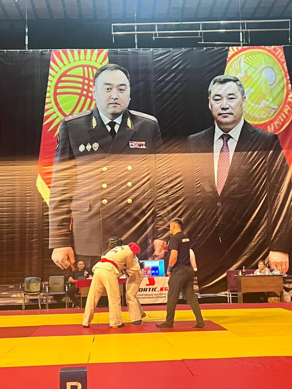 Состоялся международный турнир по рукопашному бою, посвящённый к 100-летия образования Кыргызской милиции