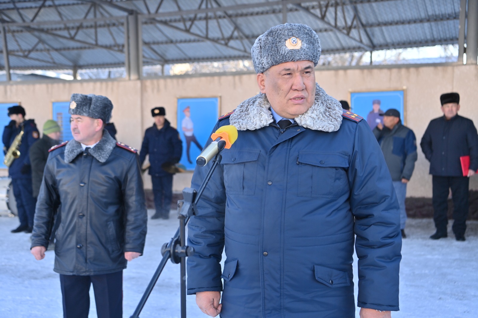 В Полку ведомственной милиции отметили 58-летие Службы охраны МВД