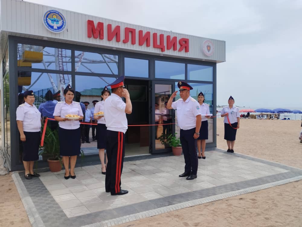 В  Иссык-Кульском районе открыты два новых участковых пункта милиции