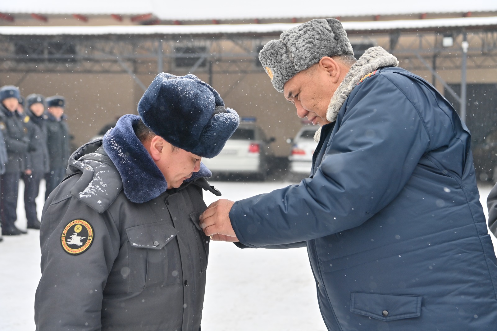 В отделе охраны Ленинского района отметил 58-летие образования Службы охраны  МВД