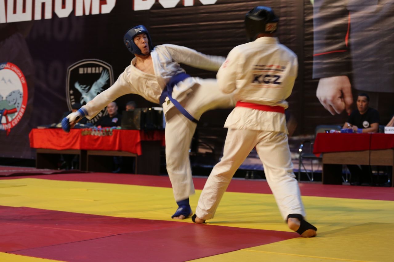 Состоялся международный турнир по рукопашному бою, посвящённый к 100-летия образования Кыргызской милиции