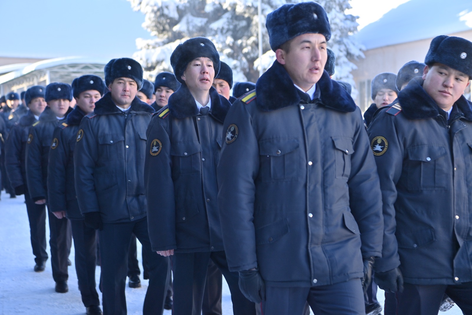 В Полку ведомственной милиции отметили 58-летие Службы охраны МВД